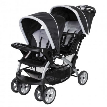 Baby Trend Sit N Stand Double Stroller, Stormy