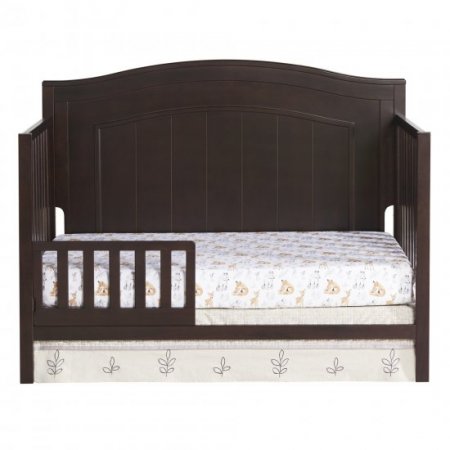 Oxford Baby North Bay Toddler Bed Guard Rail, Espresso