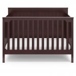 Rosebery Kids Traditional 4 in 1 Wood Convertible Crib in Espresso