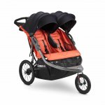 Joovy Zoom X2 Twin Double Jogging Stroller, Orange