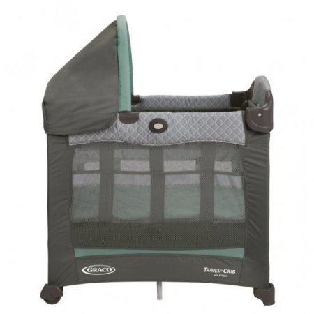 Graco Travel Lite Baby Crib & Portable Playard, Manor