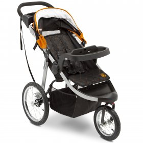 Jeep Unlimited Range Jogger by Delta Children, Trek Orange Tonal