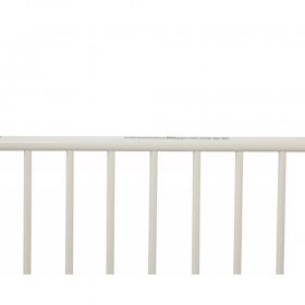 LA Baby Arched Metal Mini/Portable Crib