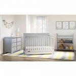 Graco Hadley 4-in-1 Convertible Crib with Drawer Pebble Gray