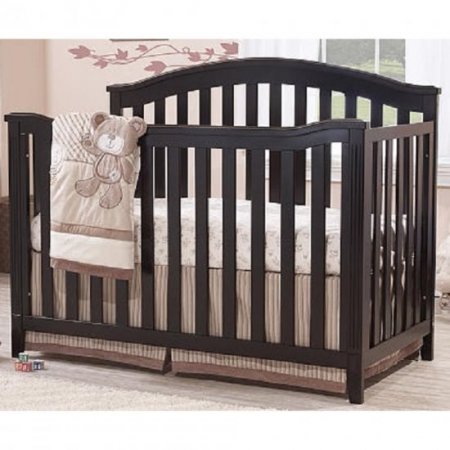 Sorelle Furniture Berkley 4-in-1 Convertible Crib - Espresso