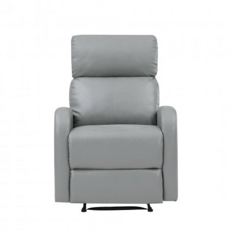 Suite Bebe Aubrey Fabric Recliner, Gray