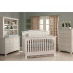 Suite Bebe Centennial Medford 4-in-1 Convertible Crib, Off-White Finish