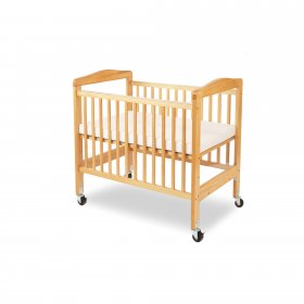 LA Baby Mini/Portable Non-folding Wooden Window Crib