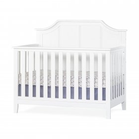 Rylan 4-in-1 Convertible Baby Crib in Matte White by Child Craft