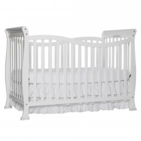 Dream On Me Violet 7-in-1 Convertible Life Style Crib, White