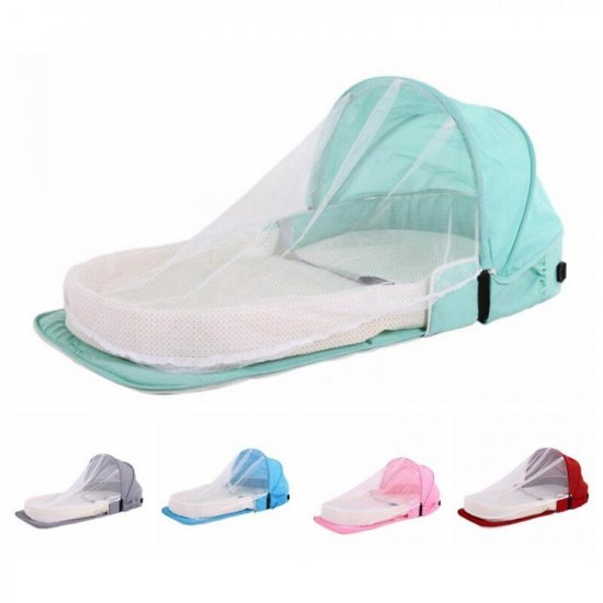 Portable Bassinet For Baby Bed Foldable Baby Bed Bag Newborn Travel Indoor Bed Backpack Bed Breathable Infant Sleeping Basket