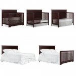 Dream On Me Morgan 5-in-1 Convertible Crib, Cherry