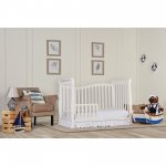 Dream On Me Violet 7-in-1 Convertible Life Style Crib, White