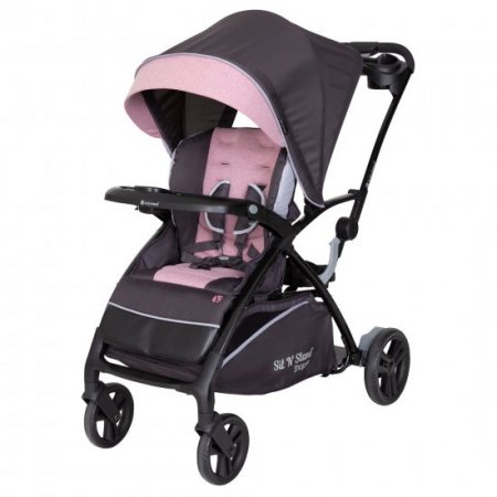 Baby Trend Sit N Stand 5-in-1 - Shopper Stroller - Cassis - Pink