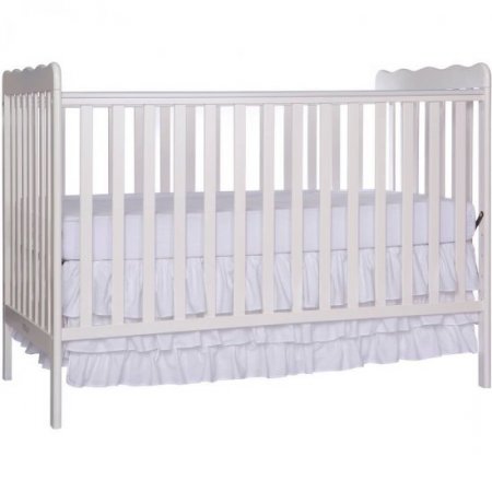 Dream On Me Classic 3-in-1 Convertible Crib, White