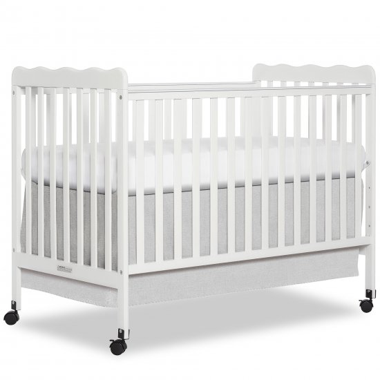 Dream On Me Elsa Classic 3-in-1 Convertible Crib, White