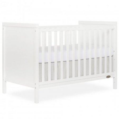 Dream On Me Springfield 3 in 1 Convertible Crib, White