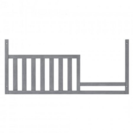 Oxford Baby Langston Toddler Bed Guard Rail, Graphite Gray