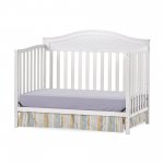 Child Craft 4-in-1 Convertible Baby Crib - White Wash - Sidney Collection