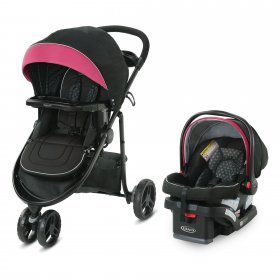 Graco Modes 3 Lite DLX Travel System, Arbis Pink