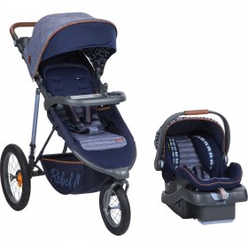 Monbebe Rebel II Complete Jogging Travel System, Boho