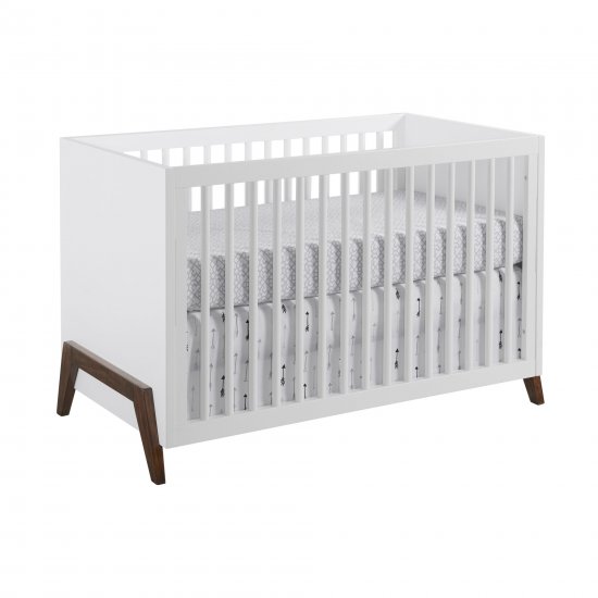 Oxford Baby Mari 3-in-1 Convertible Island Crib, White