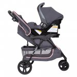 Baby Trend EZ Ride Travel System Stroller, Two Toned Flamingo Pink