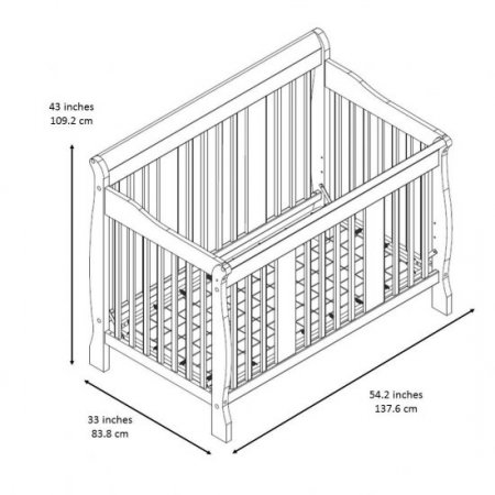 Tuscany 4-in-1 Convertible Crib