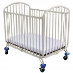 LA Baby The Folding Arched Mini/Portable Crib