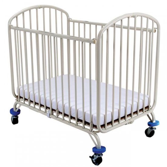 LA Baby The Folding Arched Mini/Portable Crib