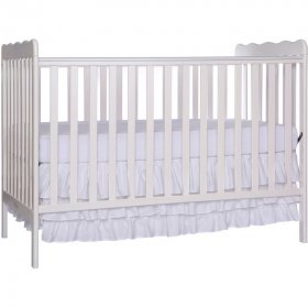 Dream On Me Classic 3-in-1 Convertible Crib, White