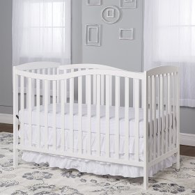 Dream On Me Chelsea 5-in-1 Convertible Crib White