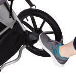 Evenflo Victory Plus Compact-Fold Jogging Stroller (Gray Scale)