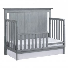 Oxford Baby Langston Toddler Bed Guard Rail, Graphite Gray