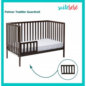 Suite Bebe Palmer Toddler Guard Rail, Espresso Finish