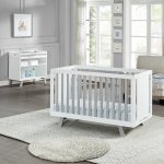 Suite Bebe Livia Crib White/Gray