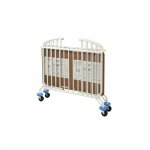 LA Baby The Folding Arched Mini/Portable Crib