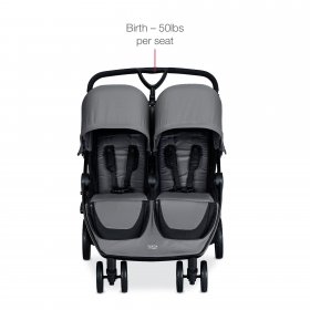 Britax B-Lively Side-by-Side Stroller, Dove