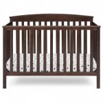 Delta Children Hanover 6-in-1 Convertible Baby Crib, Walnut Espresso