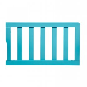 Dream On Me Universal Convertible Crib Toddler Guard Rail, Aqua Sky