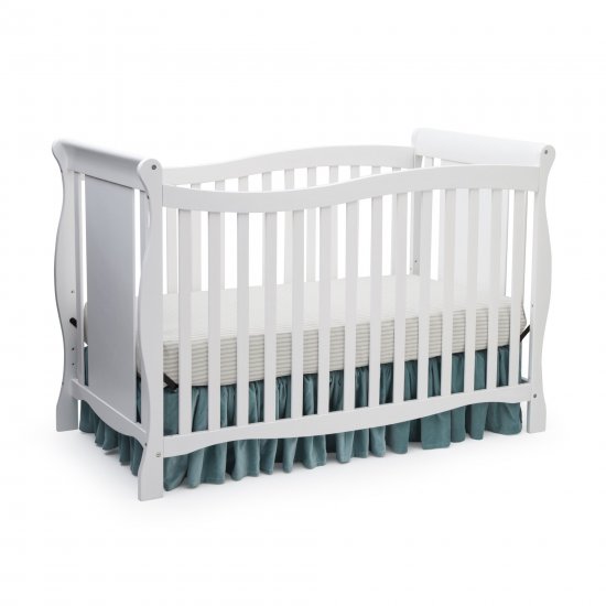 Delta Children Brookside 4-in-1 Convertible Crib, White