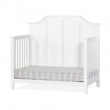 Rylan 4-in-1 Convertible Baby Crib in Matte White by Child Craft