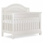 evolur Signature Glam 5 In 1 Convertible Crib, Pearl White