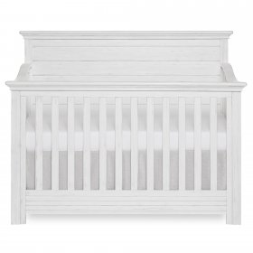 Evolur Waverly 5-in-1 Full Panel Convertible Crib, Weathered White