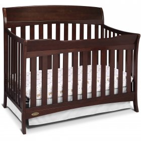 Graco Lennon 4 in 1 Convertible Crib Espresso