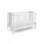 Suite Bebe Brees Crib in White and Graystone Finish