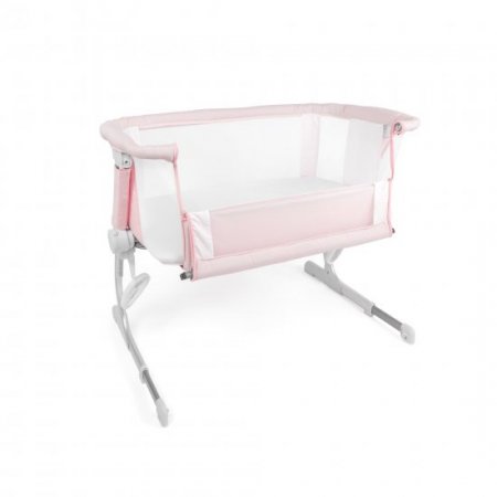 Baby Delight Beside Me Dreamer Bassinet & Bedside Sleeper - Peony Pink Fashion - Ages 0-5 Months - JPMA Certified