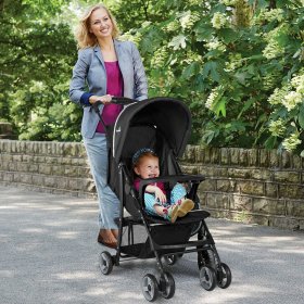 Costway Foldable Lightweight Baby Stroller Kids Travel Pushchair 5-Point Safety System