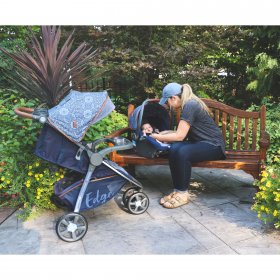 Monbebe Edge Travel System Stroller and Infant Car Seat, Boho