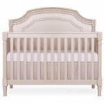 Evolur Julienne 5 in 1 Convertible Crib in Pink Satin